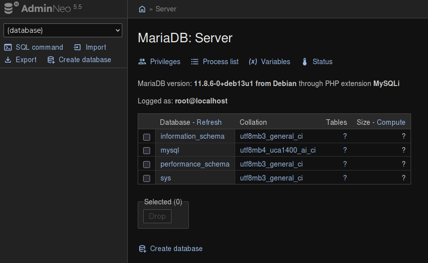 Adminneo 5.5.0